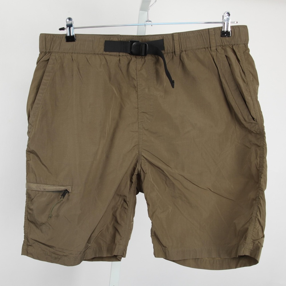Norse Projects Shorts Mens 36 Olive Luther GMD Nylon Short Hiking Belted Outdoor
